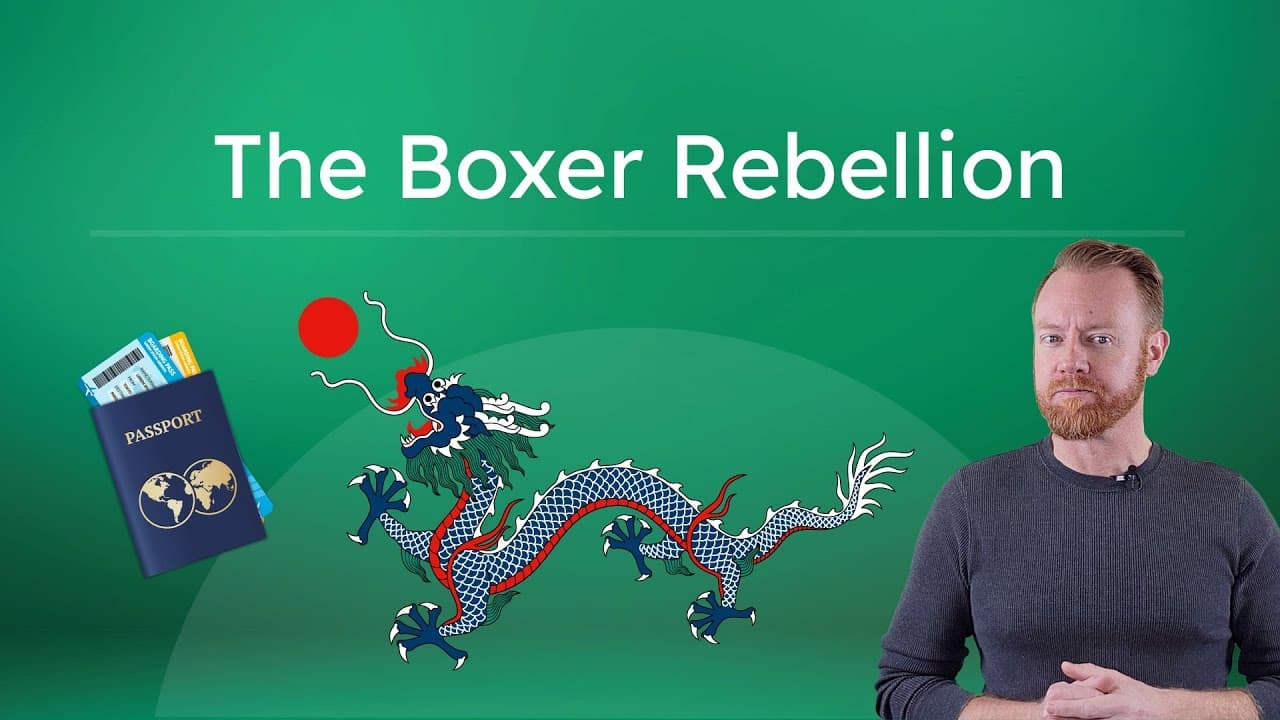 How Imperialism Triggered the Boxer Rebellion