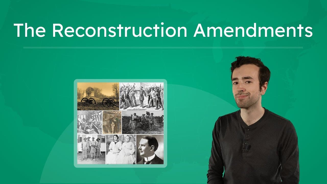 The Reconstruction Amendments and Their Legacy