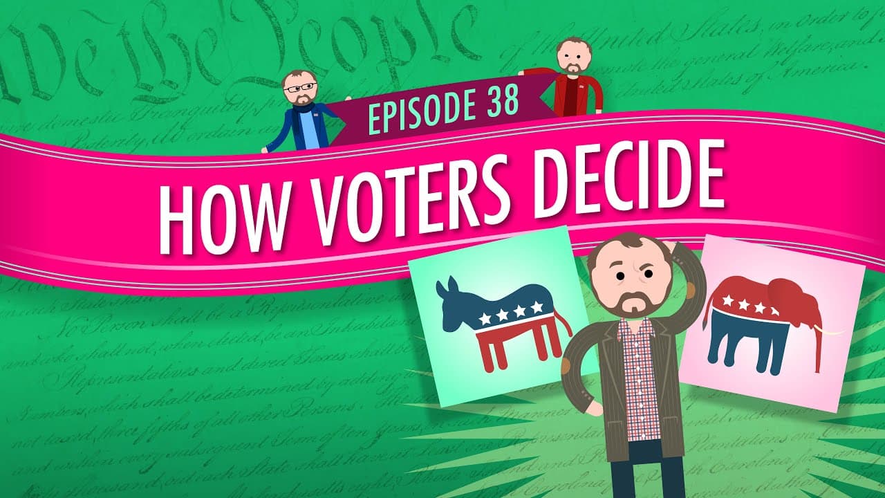 How Voters Decide: The Three Factors Influencing American Elections