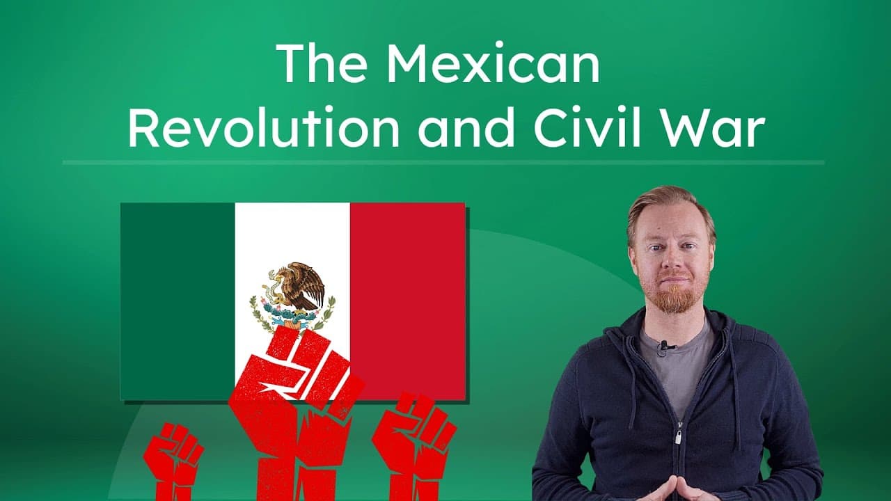 The History of the Mexican Revolution and Civil War