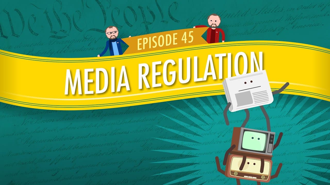 How Government Regulates the Media and Internet