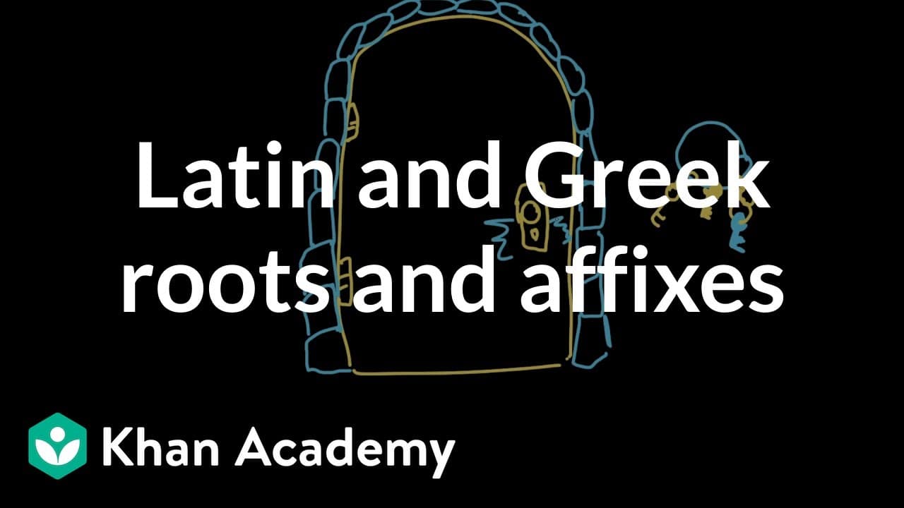 Unlocking the Power of Greek and Latin Roots