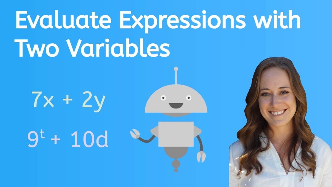 How to Evaluate Algebraic Expressions with Two Variables