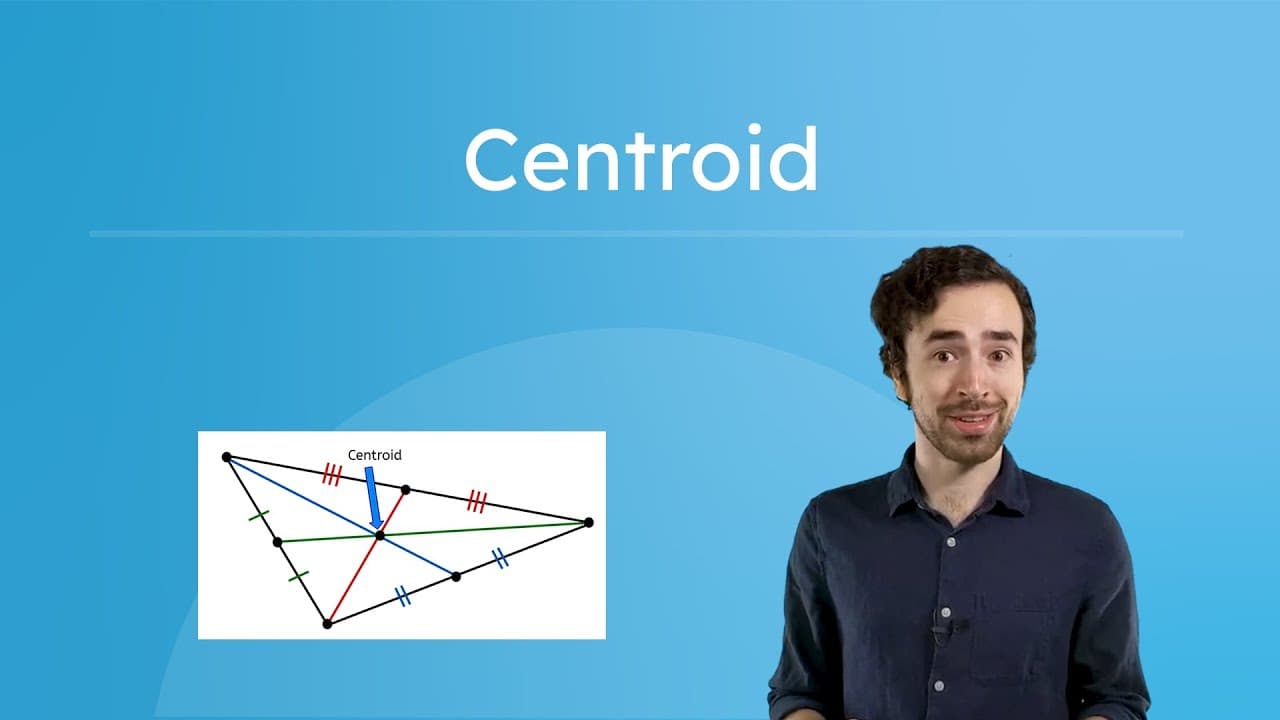 Mastering the Centroid: Medians and Segment Ratios in Triangles