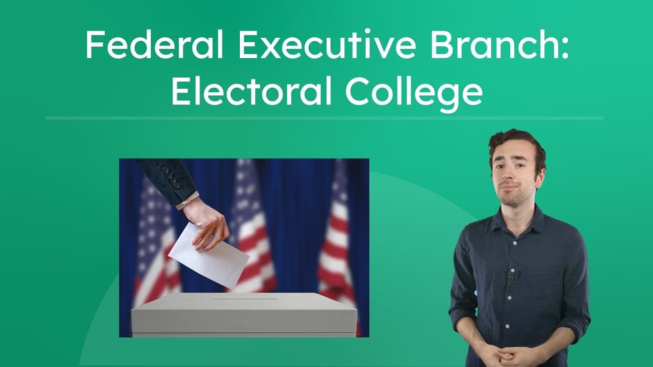 How the Electoral College Works: History and Mechanics