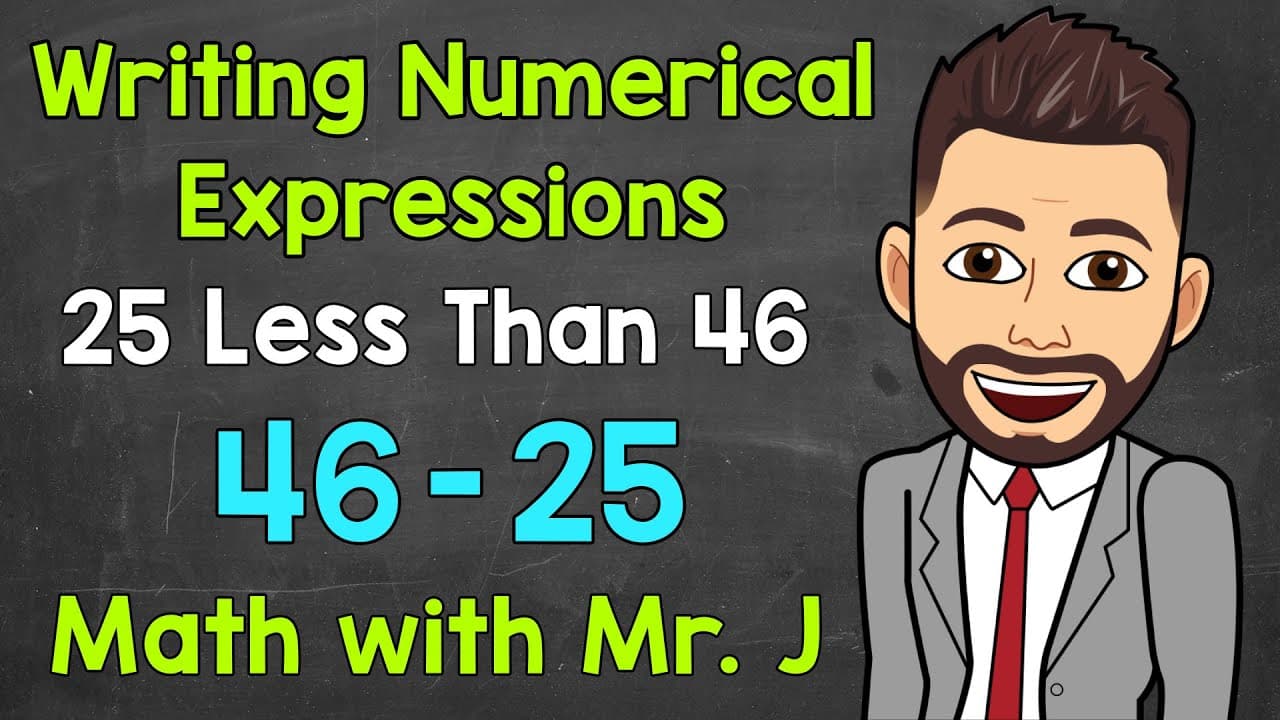 Writing Numerical Expressions from Words