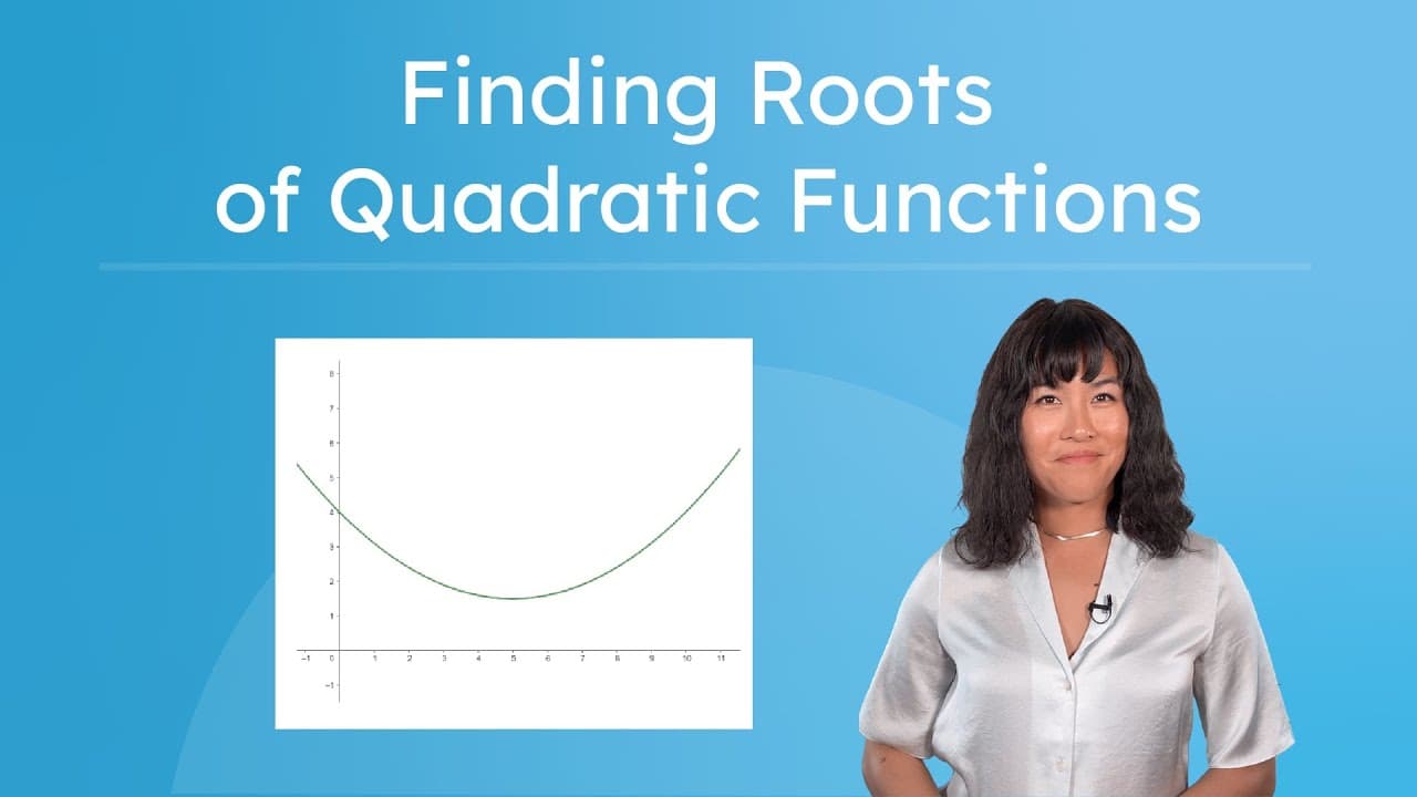 Graphing and Solving Quadratic Functions