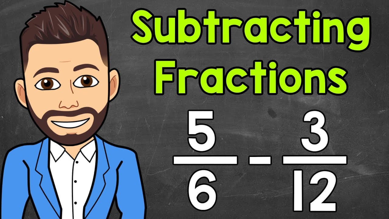 How to Subtract Fractions with Unlike Denominators