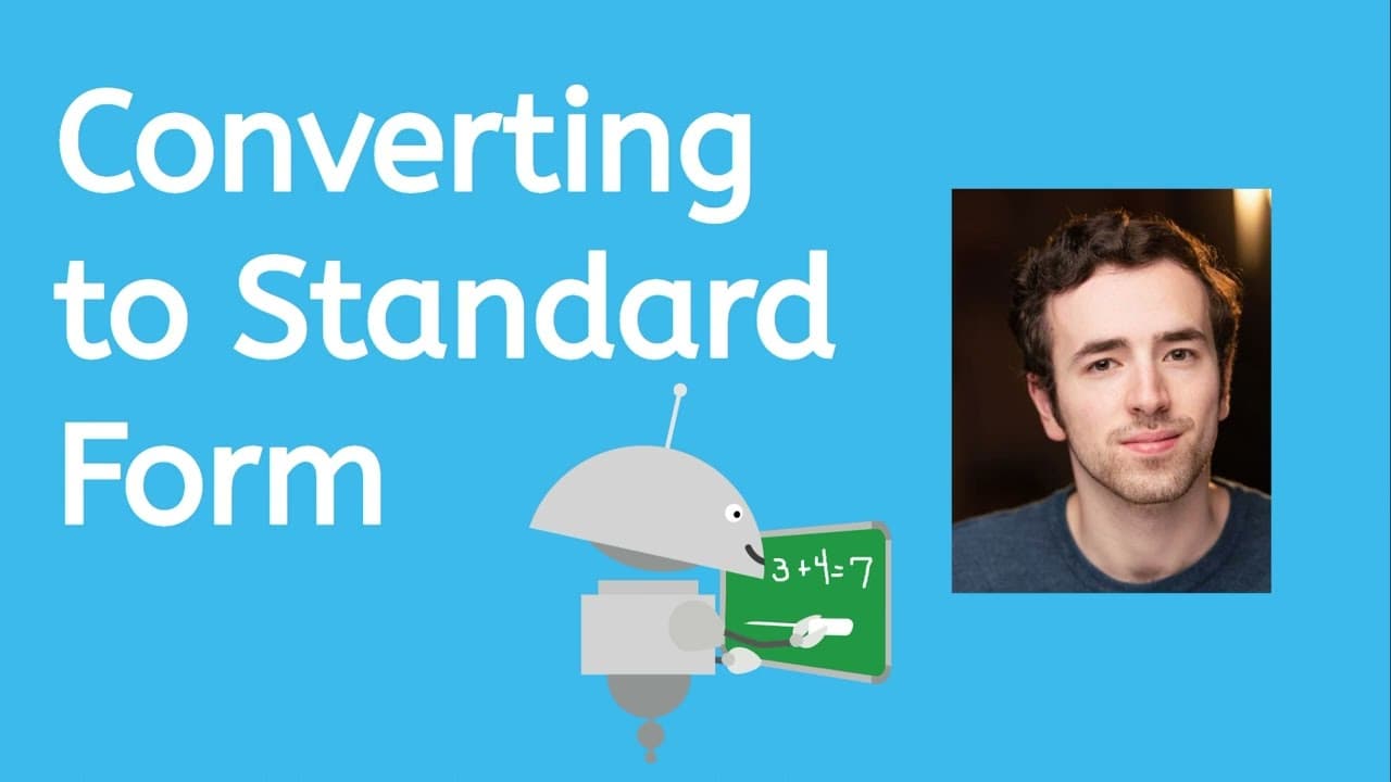 How to Convert Any Linear Equation into Standard Form