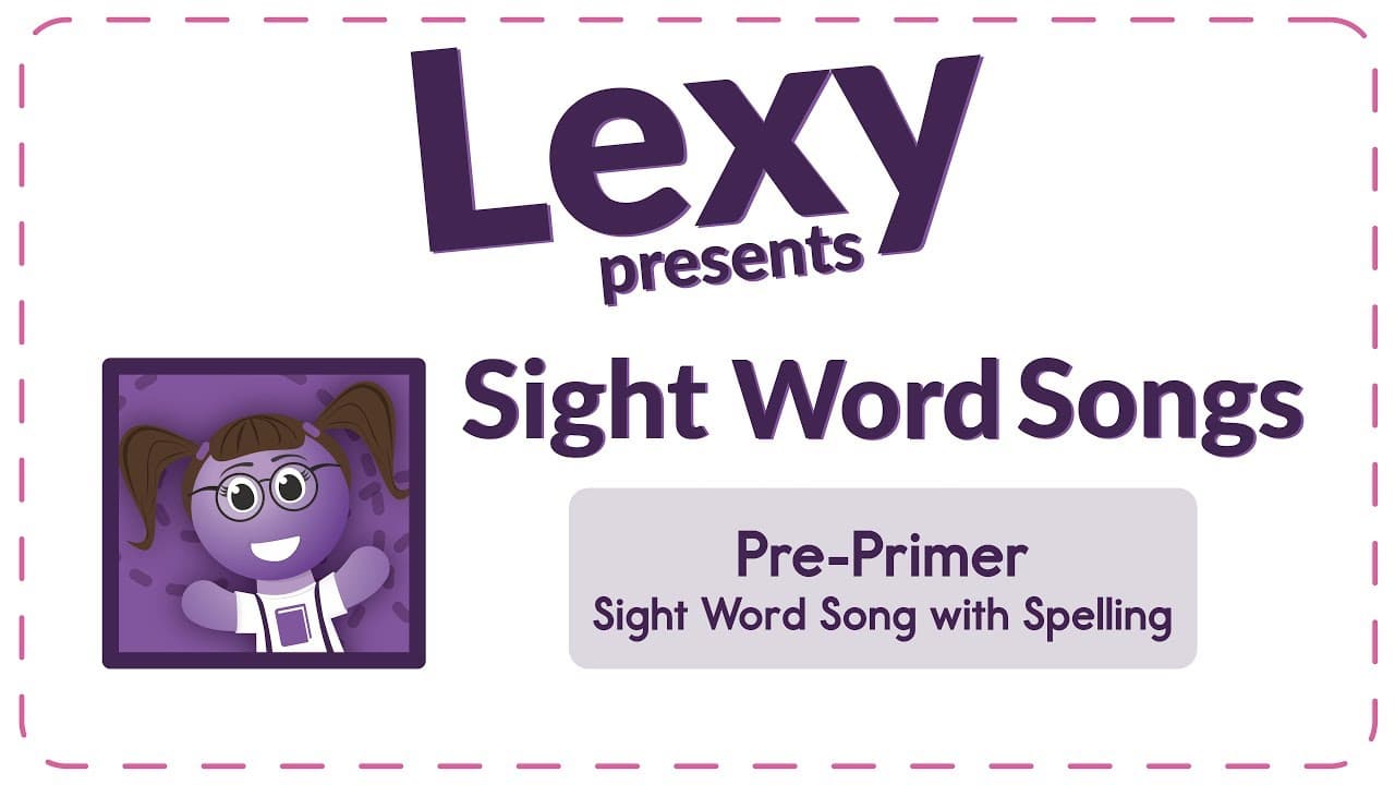 Singing and Spelling Common Sight Words