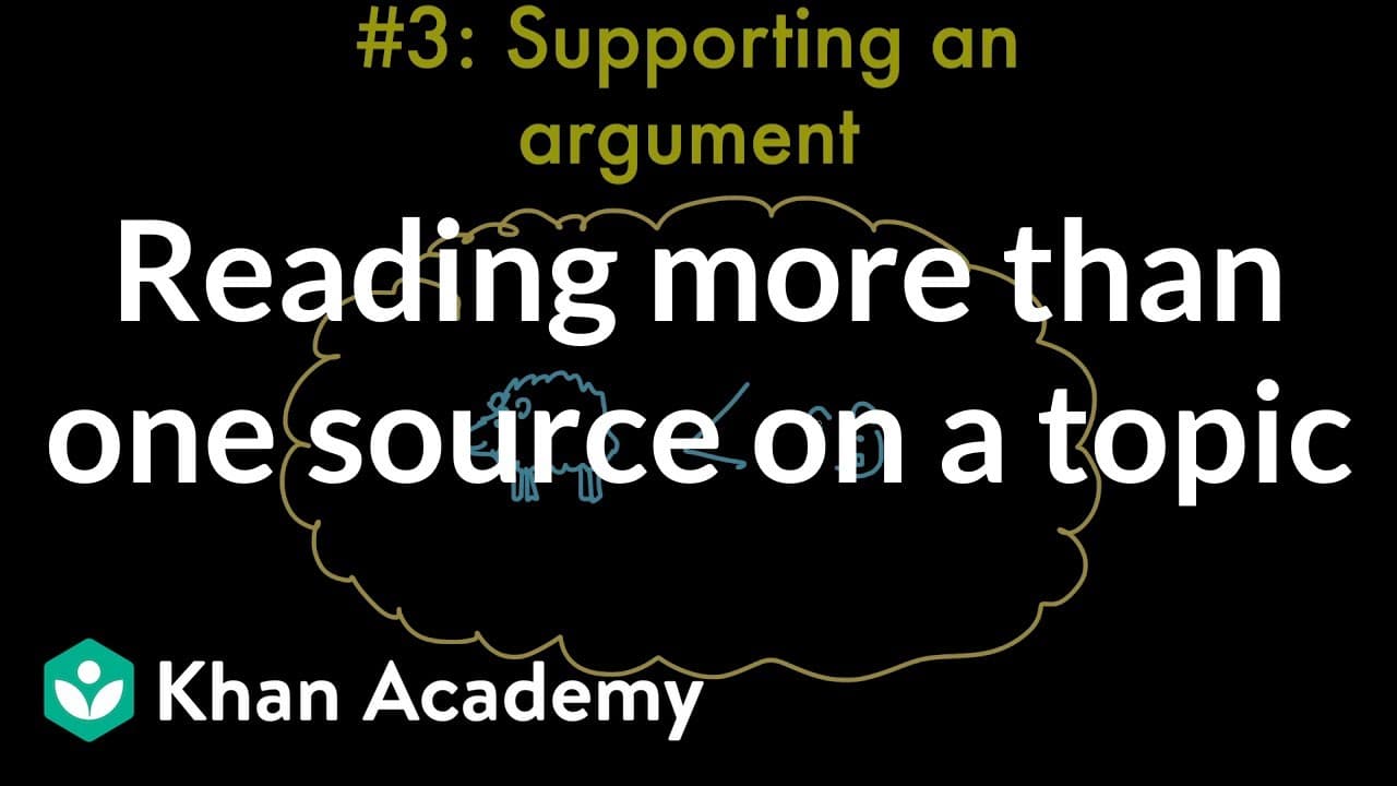 Why We Read Multiple Texts on One Topic