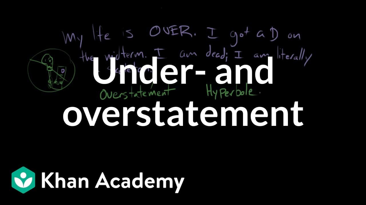 Exploring Understatement and Overstatement in Language