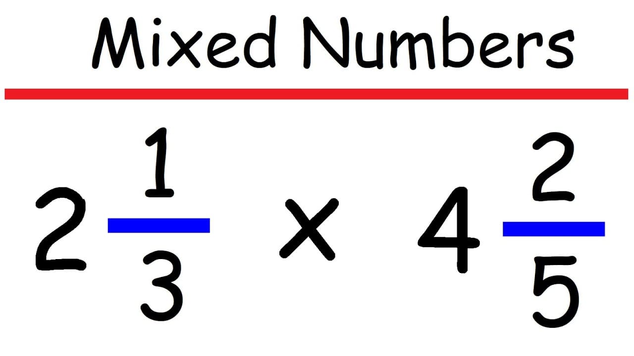 How to Multiply Mixed Numbers with Examples