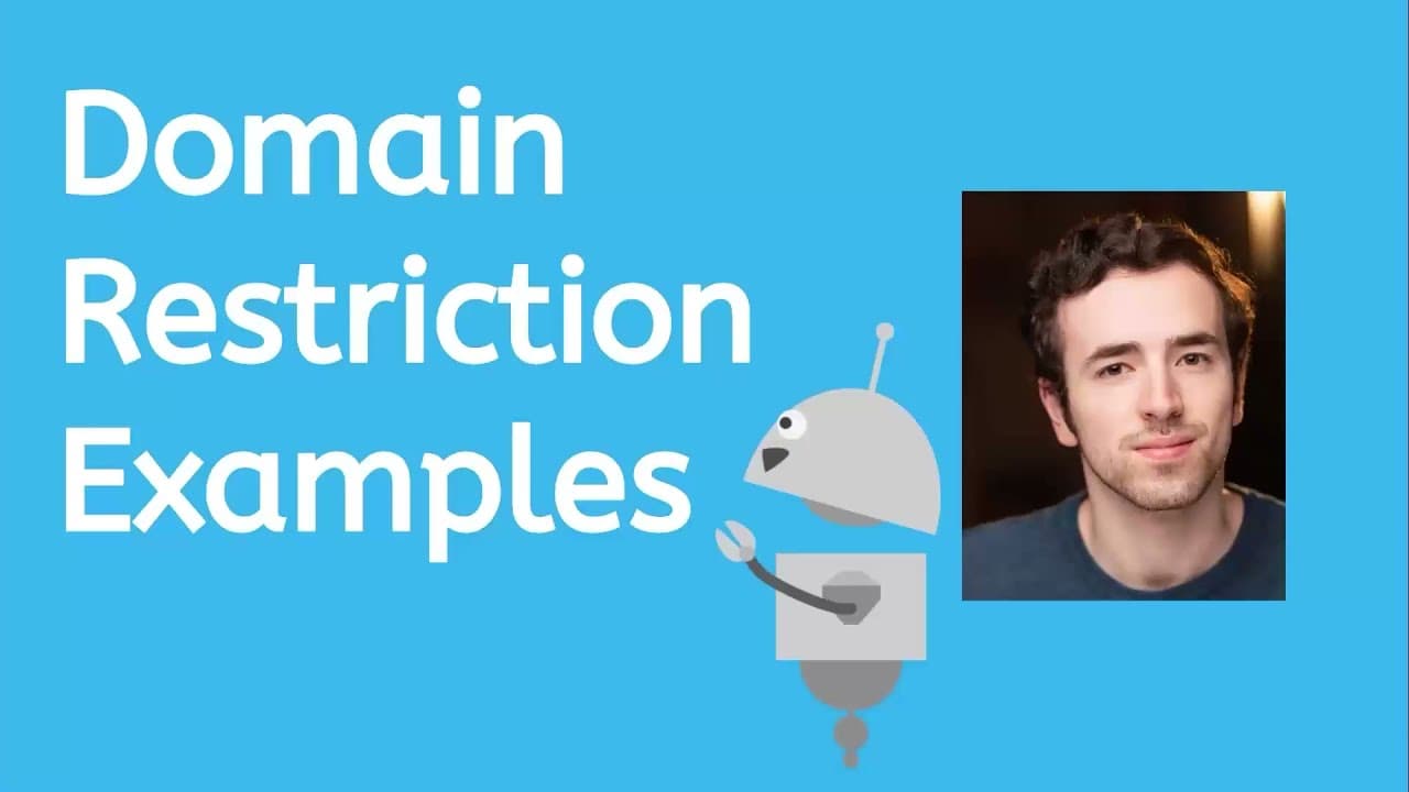 Solving Domain Restrictions for Algebra Functions