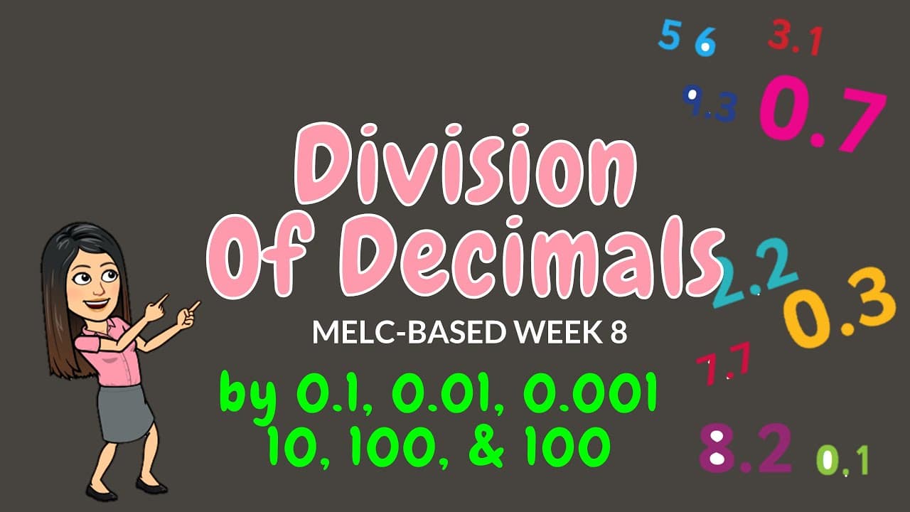 How to Divide Decimals by Powers of Ten