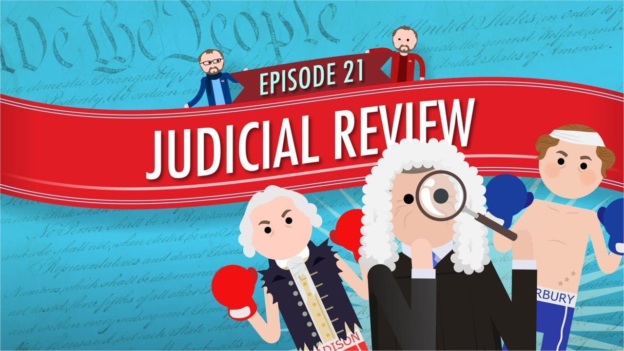 How the Supreme Court Checks Power: Judicial Review