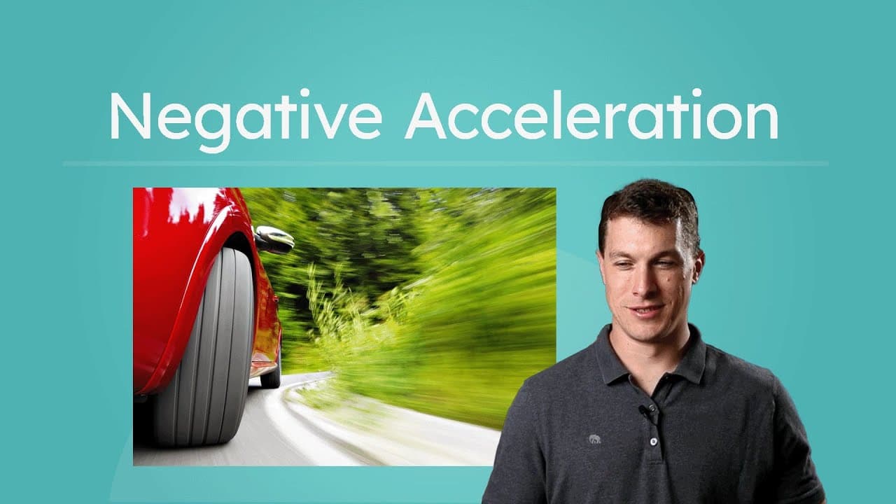 How Objects Accelerate by Slowing Down and Turning