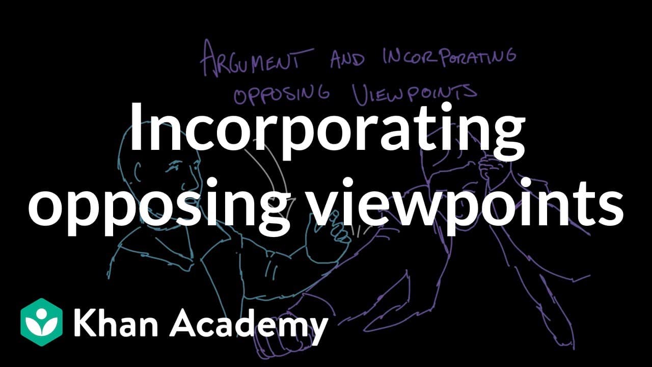 Strengthening Arguments by Addressing Opposing Viewpoints