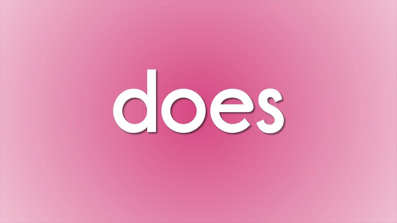 Mastering the Sight Word Does Through Music and Spelling