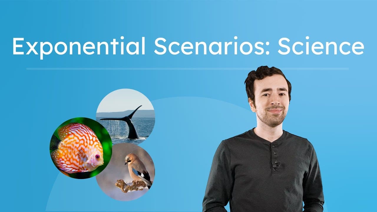 Applying Exponential Models to Science Scenarios
