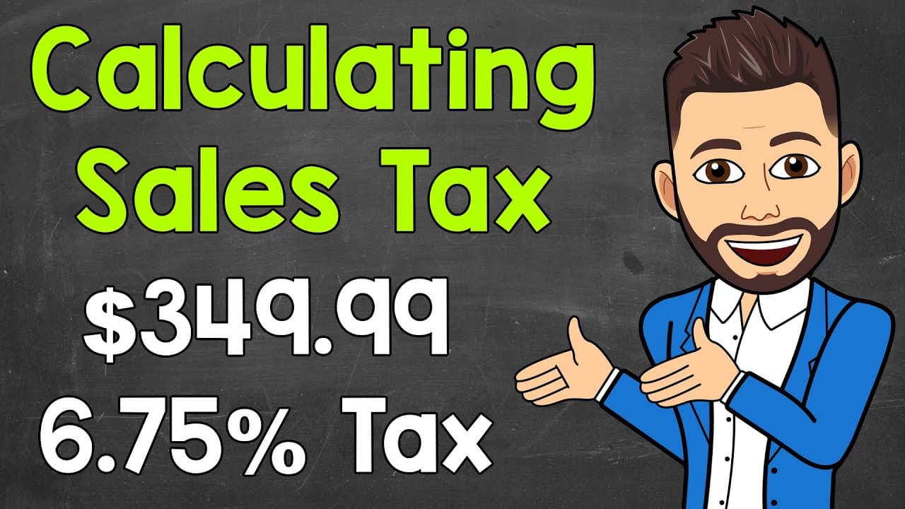 How to Calculate Sales Tax and Final Price
