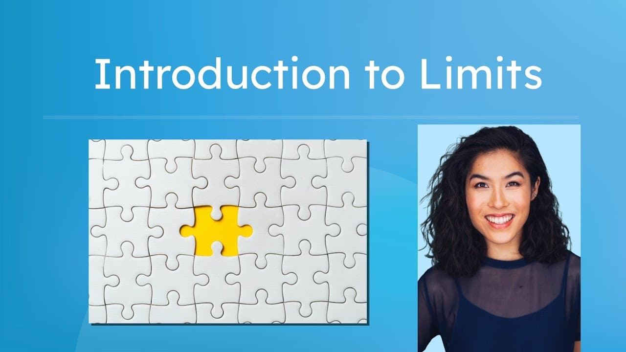 Introduction to Calculus Limits with Puzzles and Graphs