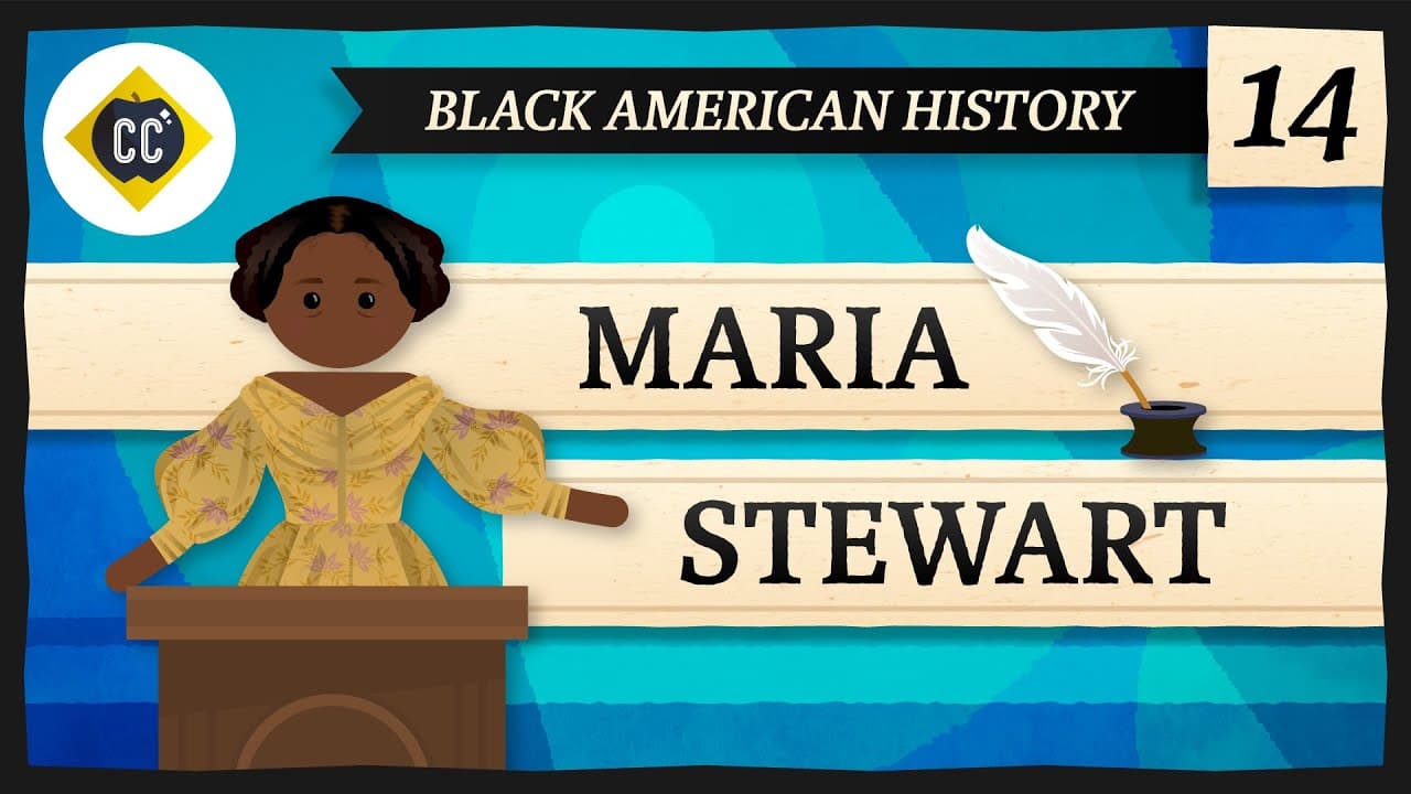 How Maria Stewart Pioneered Black Feminism and Abolition