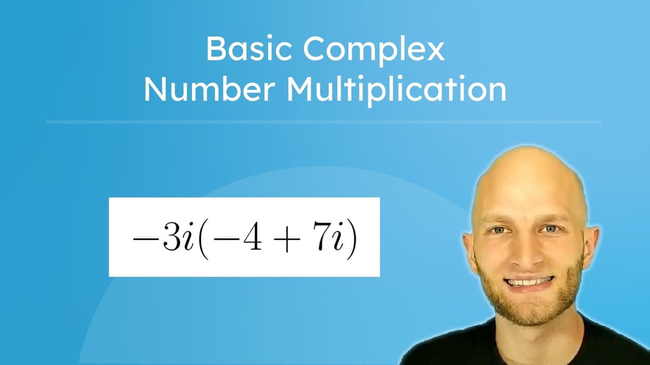 How to Multiply and Simplify Complex Numbers
