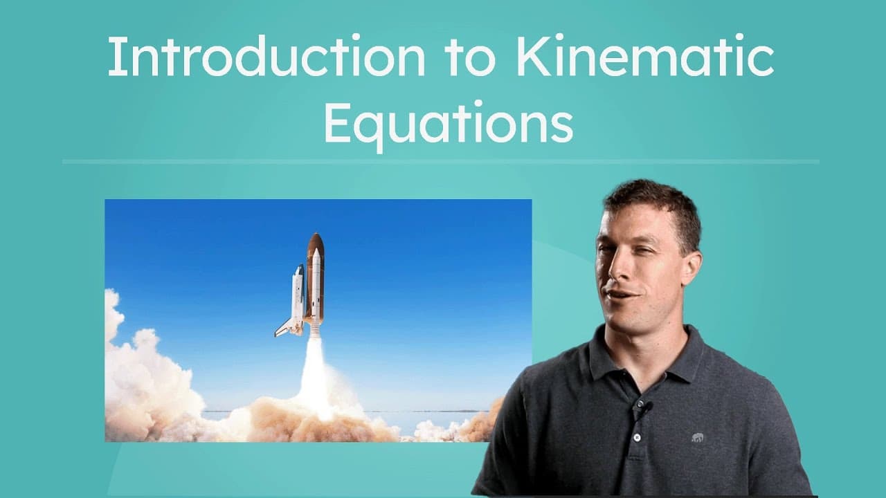 Mastering the Five Kinematic Equations