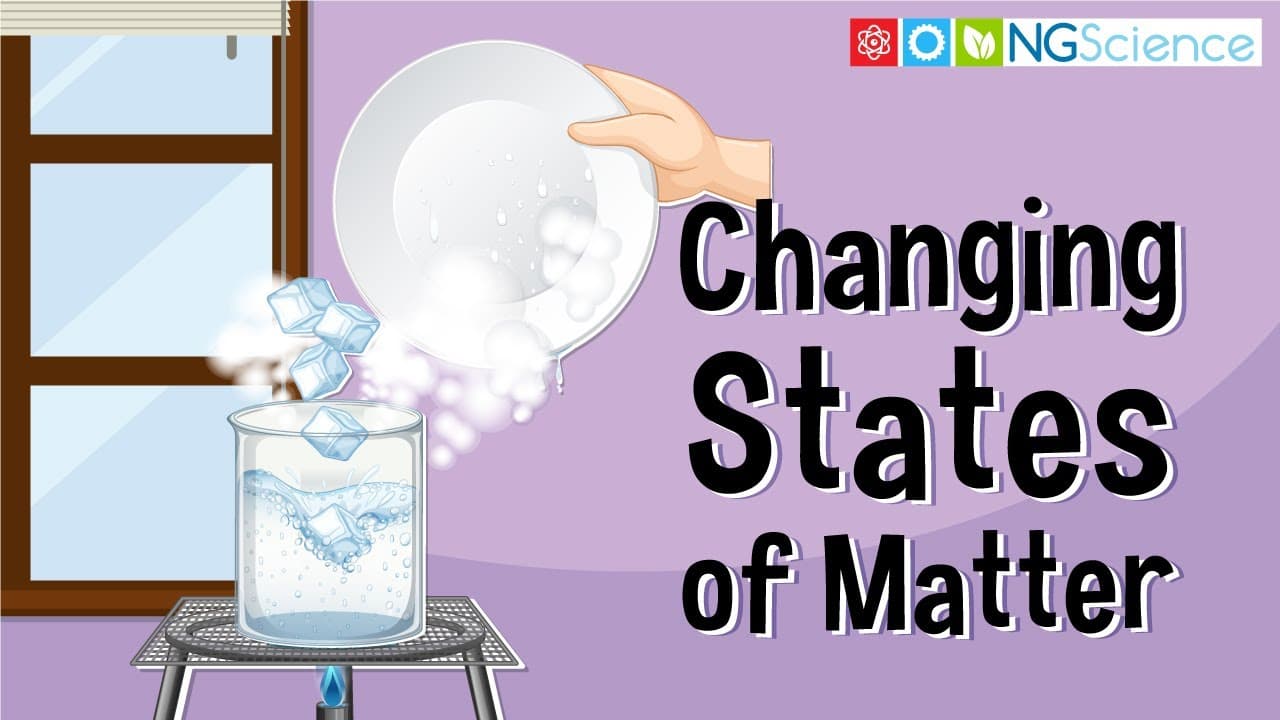 How Water Changes States of Matter