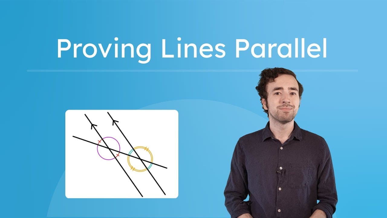 How to Prove Lines Are Parallel Using Transversal Converses