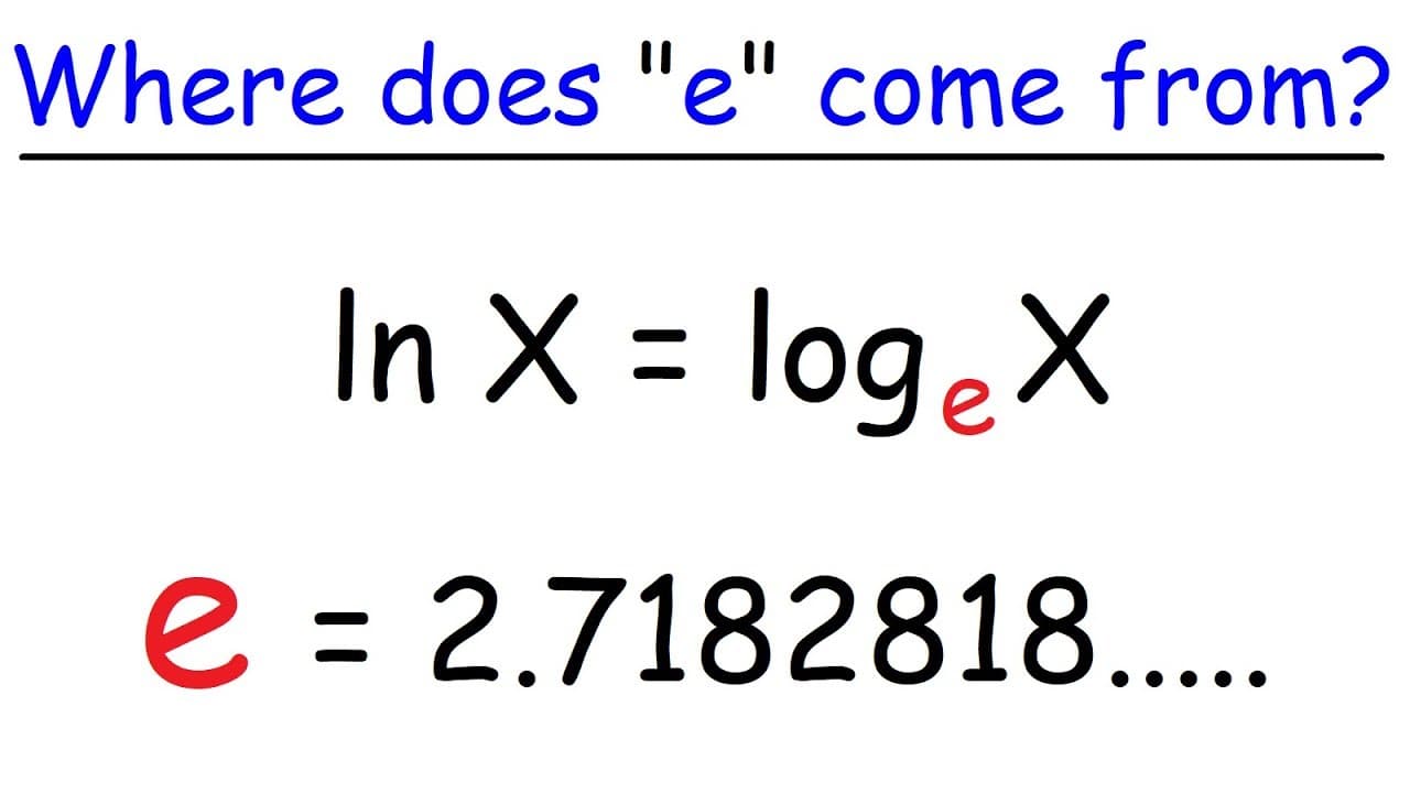 What Is the Number e and How Do We Calculate It?