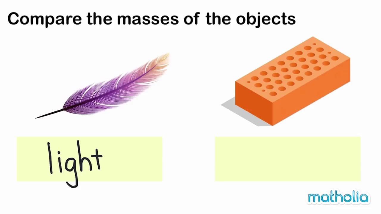 Comparing Mass: Heavy, Light, and Size Misconceptions
