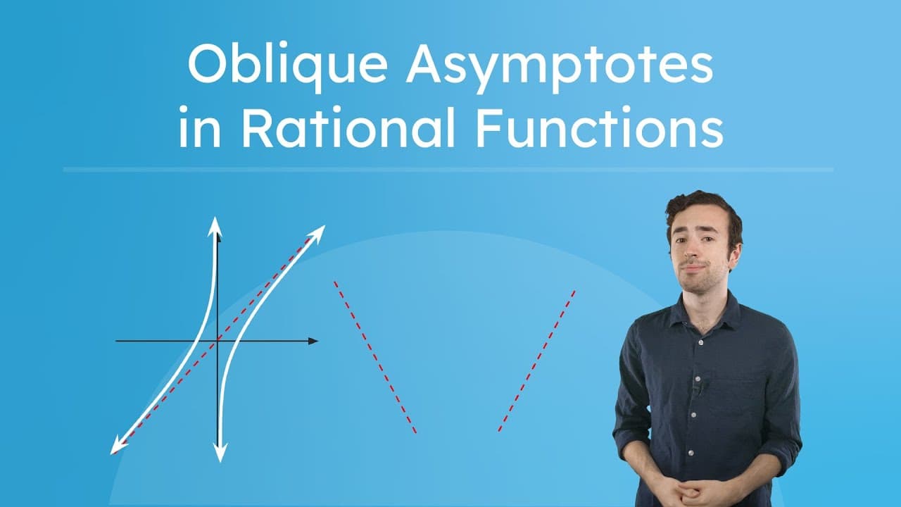 How to Find Oblique Asymptotes Using Long Division