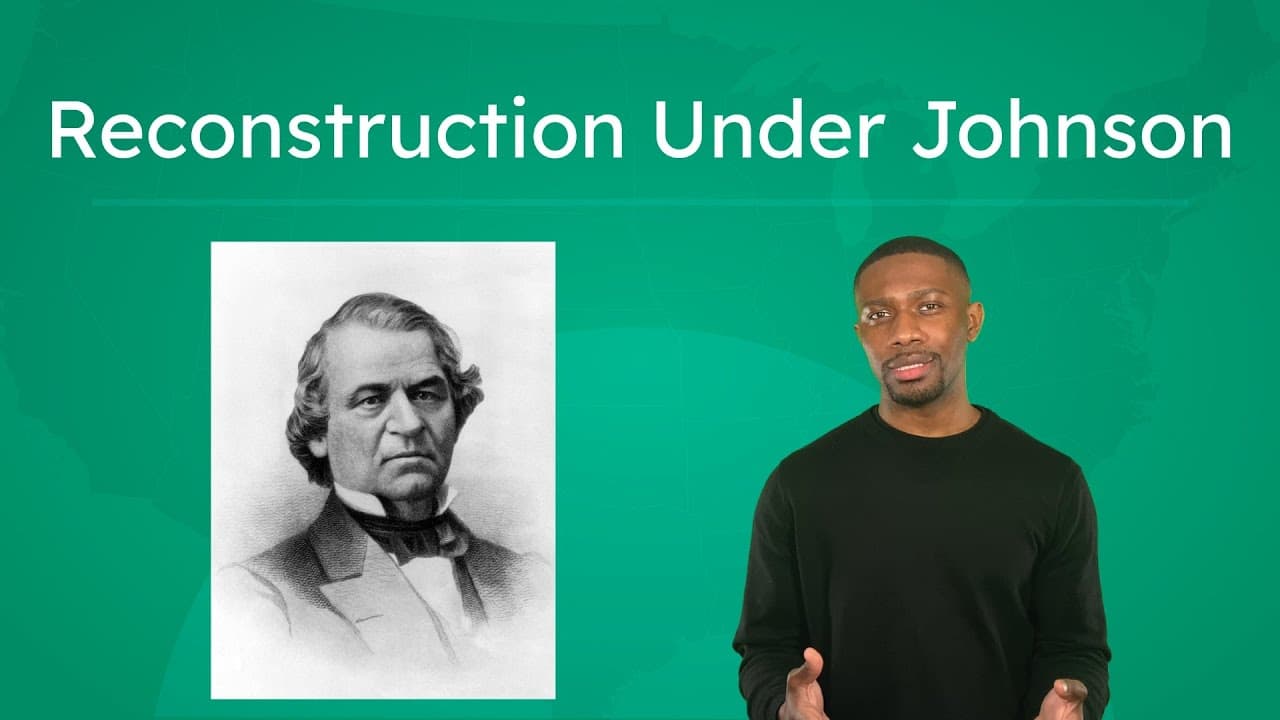 The Battle Over Reconstruction: Johnson vs. Congress