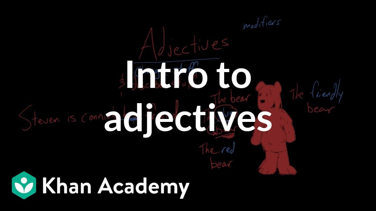 How Adjectives Modify and Describe Nouns