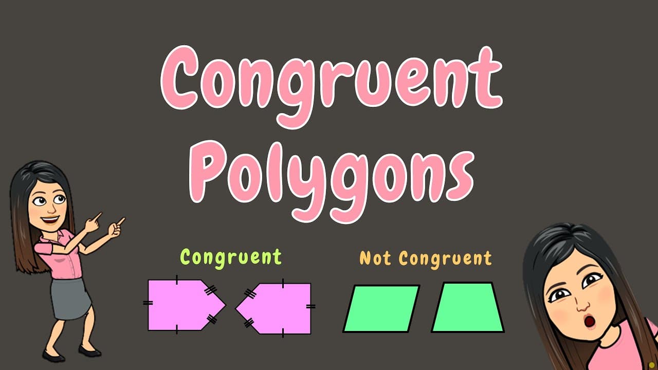 How to Identify Congruent Polygons