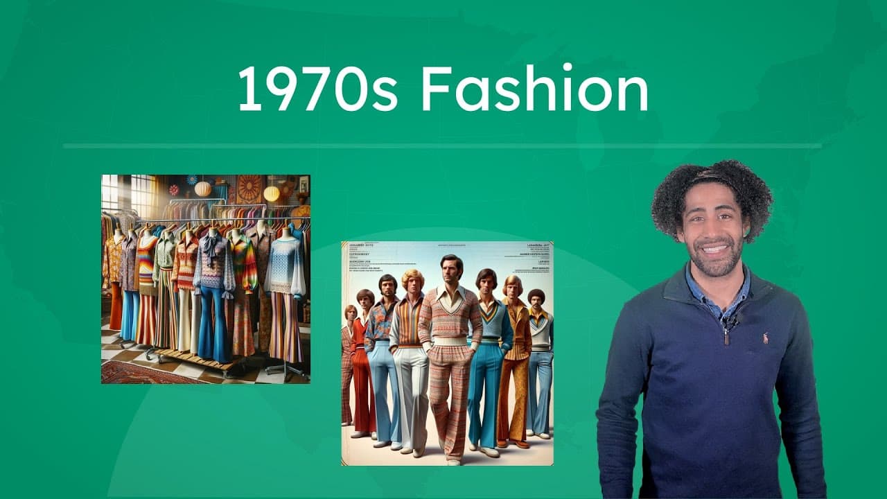 How Society Shaped 1970s Fashion Trends