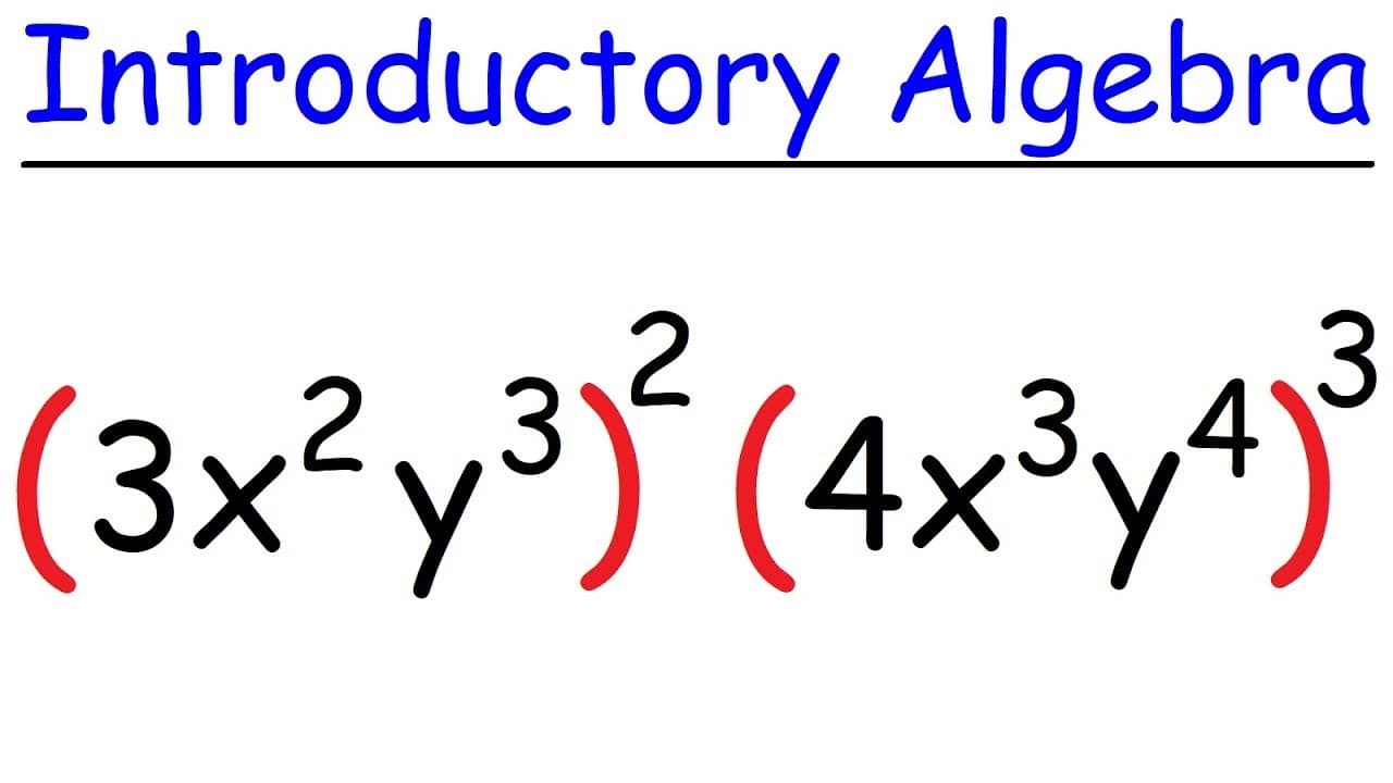 Understanding Algebra Basics and Exponent Rules