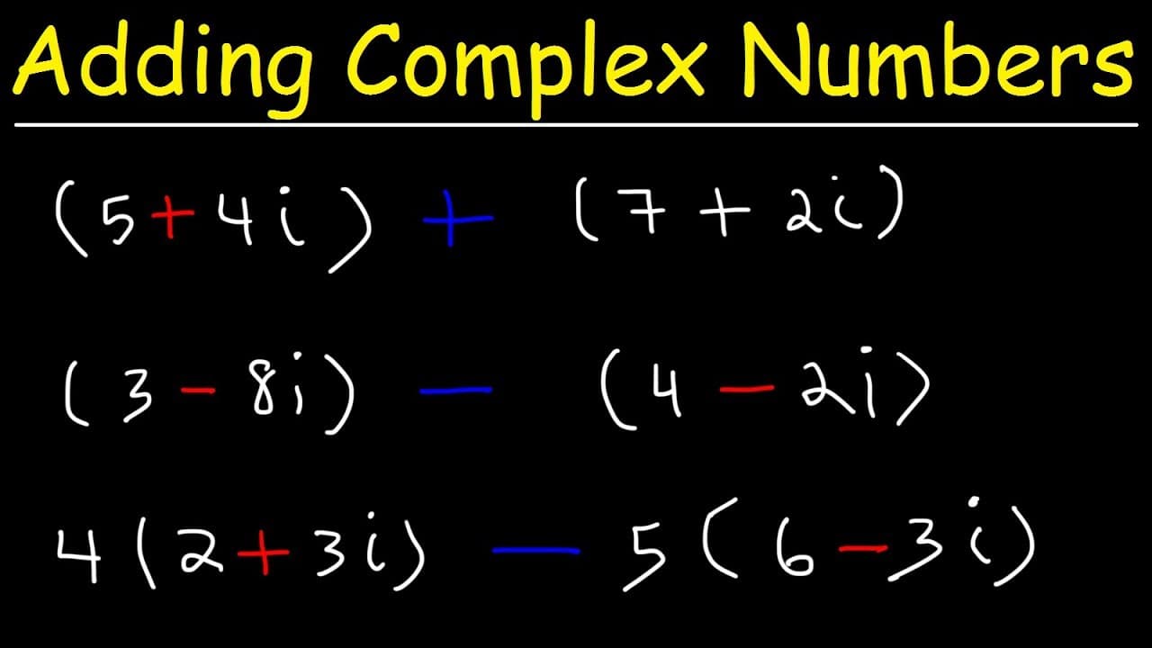 Adding and Subtracting Complex Numbers Made Easy