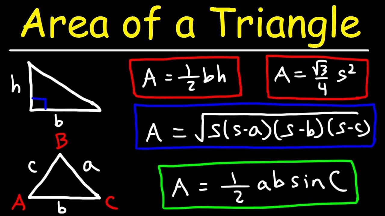 How to Find the Area of Any Triangle: 5 Essential Methods