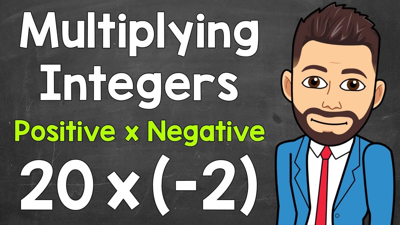 How to Multiply a Positive Integer by a Negative Integer