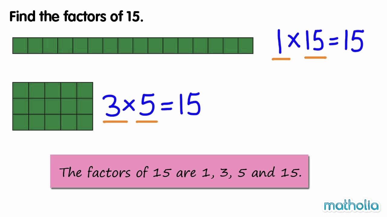How to Find Factors Using Arrays
