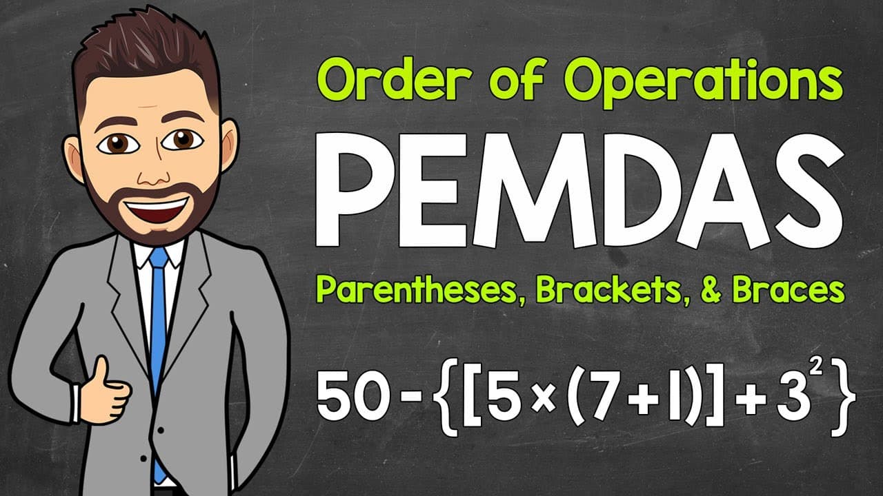 Mastering Order of Operations with Parentheses, Brackets, and Braces