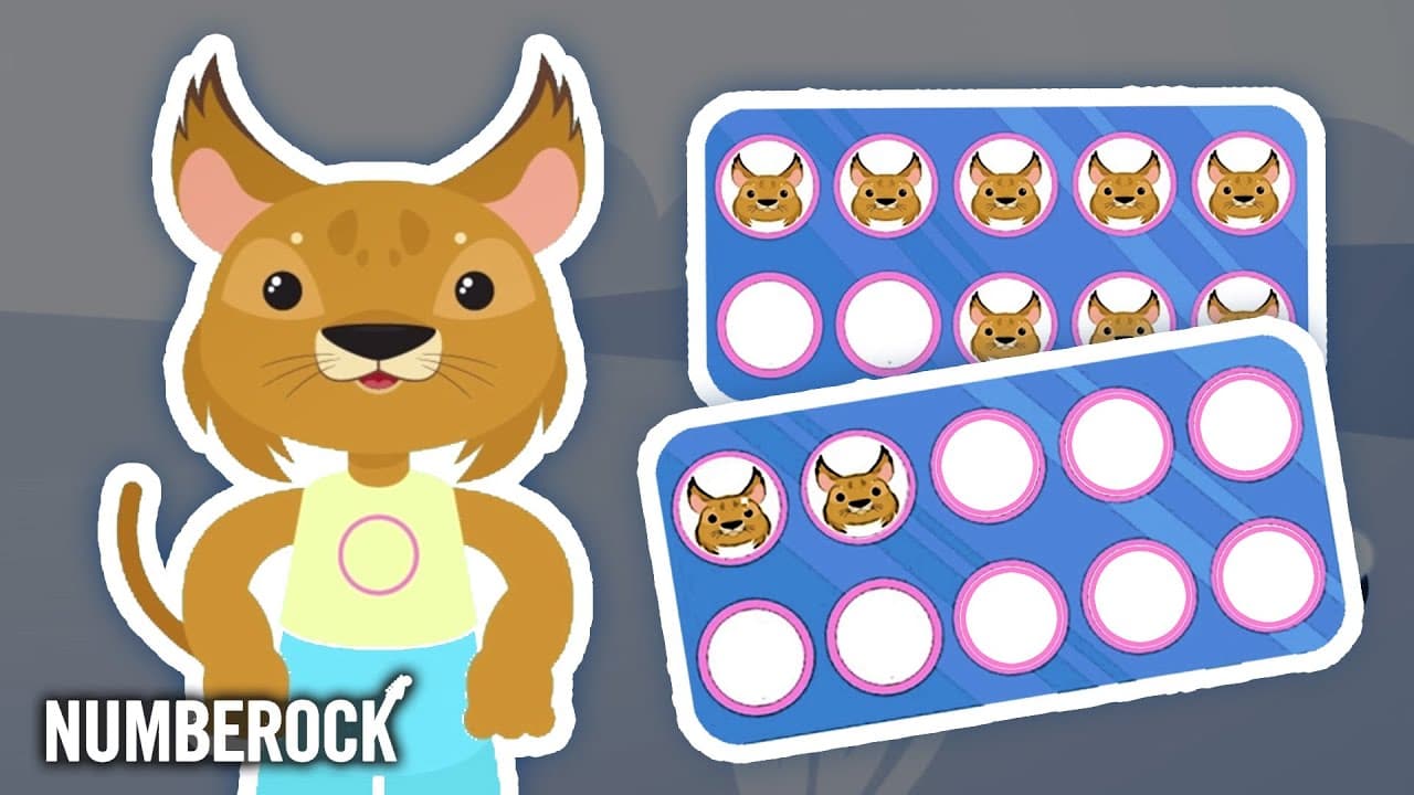 Mastering Number Bonds to Ten with Ten Frame Animals