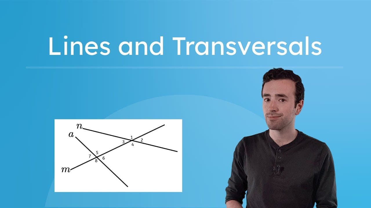 Identifying Angle Pairs Created by Transversals