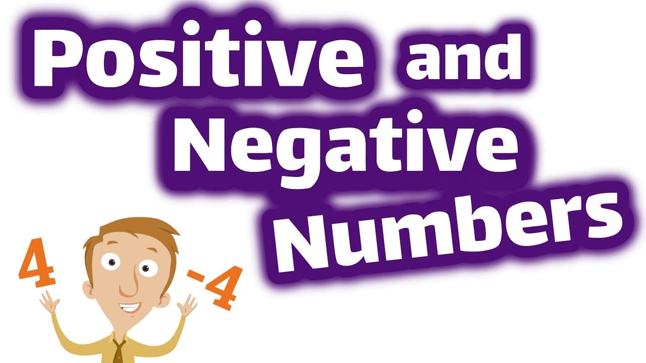 Understanding Positive and Negative Numbers in the Real World