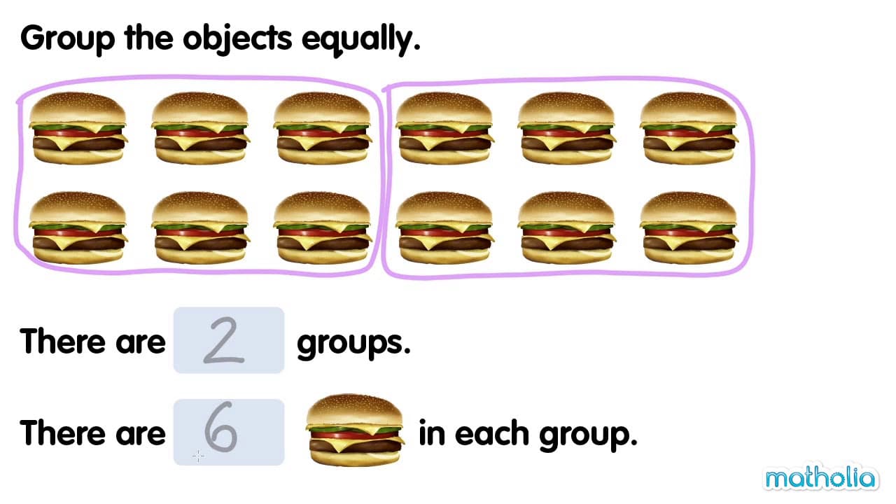 How to Group Objects into Equal Sets