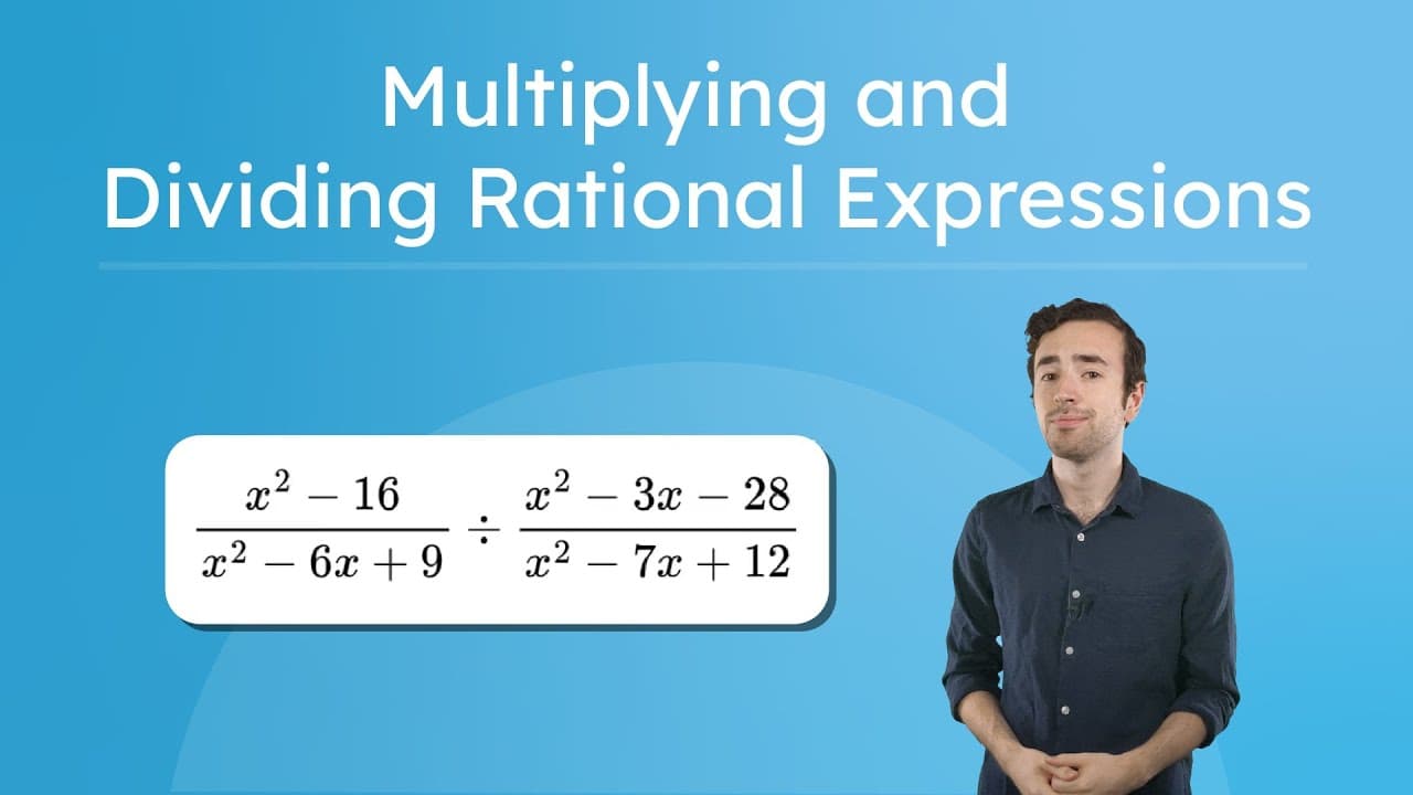 How to Multiply and Divide Rational Expressions