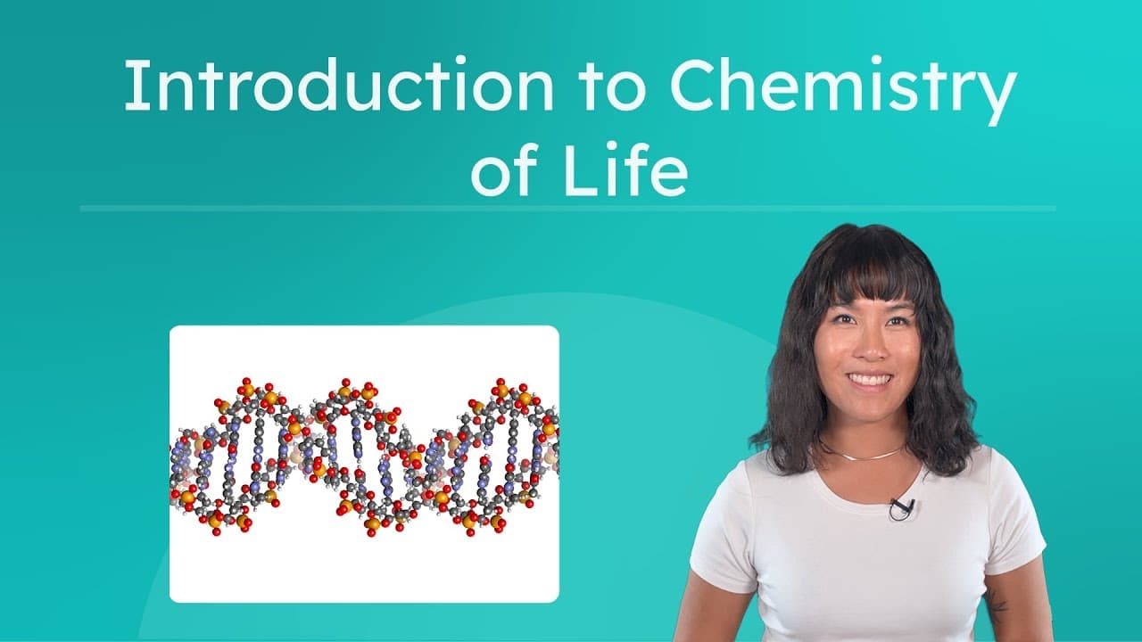 Why We Study Chemistry in Biology